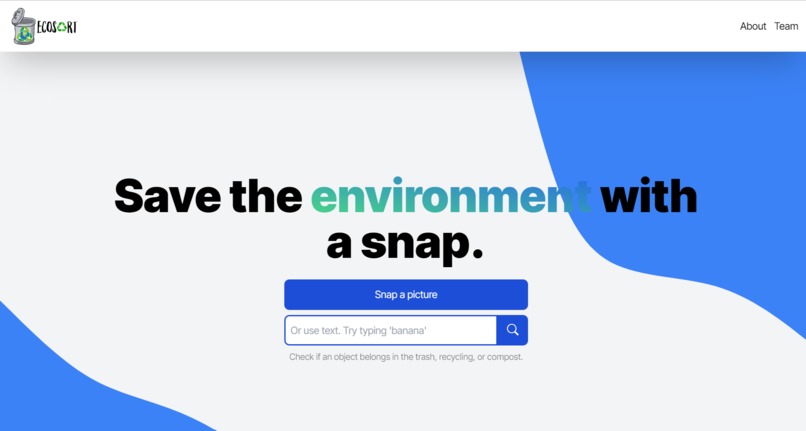 EcoSort – screenshot 1
