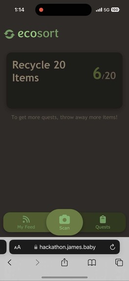 EcoSort – screenshot 1