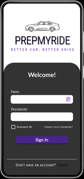 PrepMyRide – screenshot 1