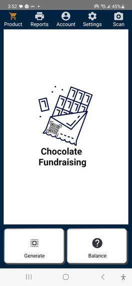 Chocolate Fundraising – screenshot 1