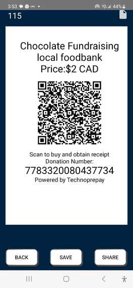 Chocolate Fundraising – screenshot 8