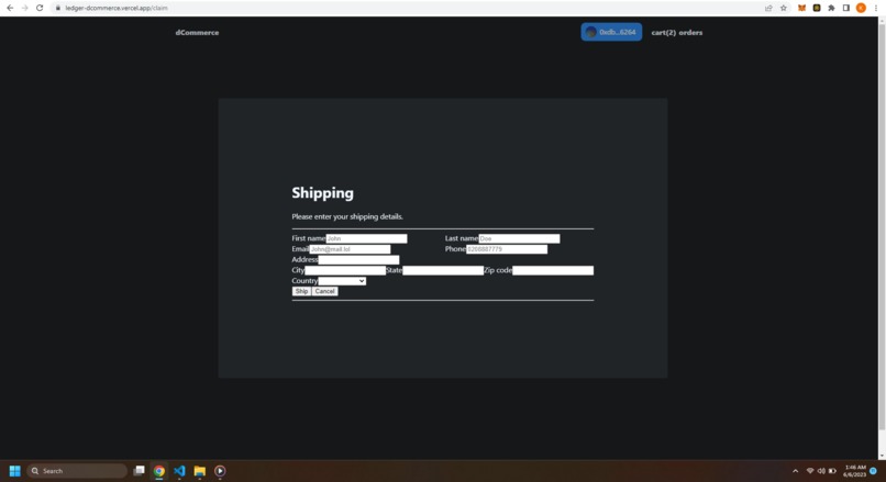 dCommerce – screenshot 4
