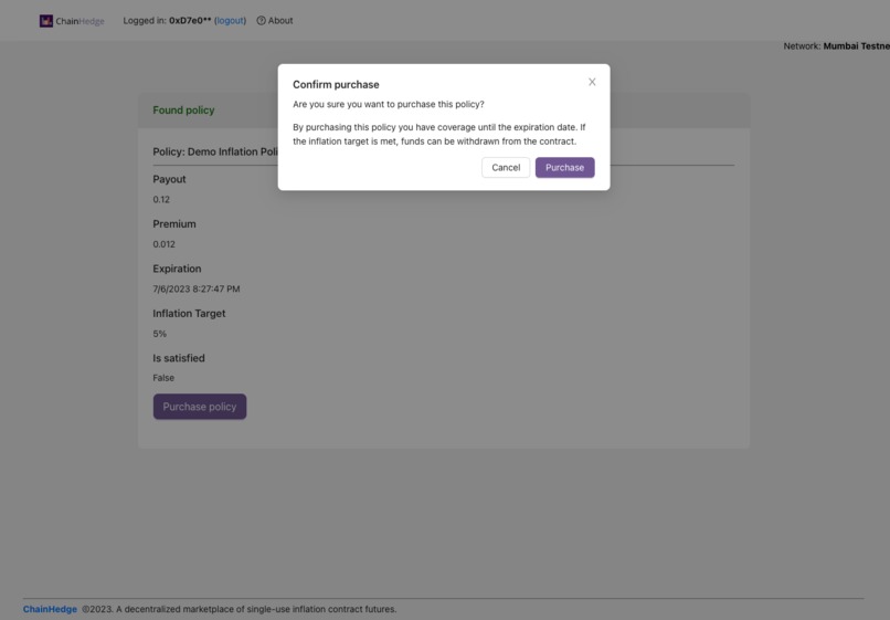 ChainHedge – screenshot 10
