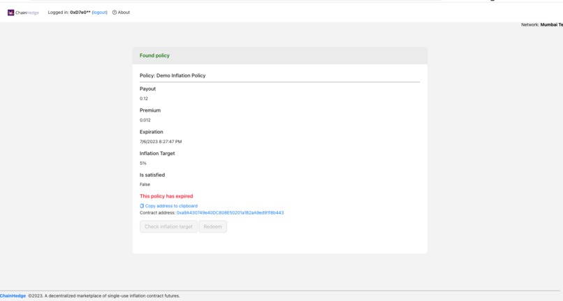 ChainHedge – screenshot 11