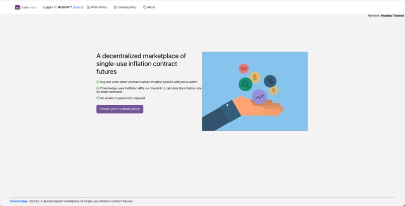 ChainHedge – screenshot 1