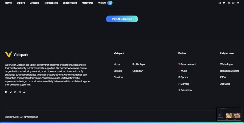 Vidispark – screenshot 2