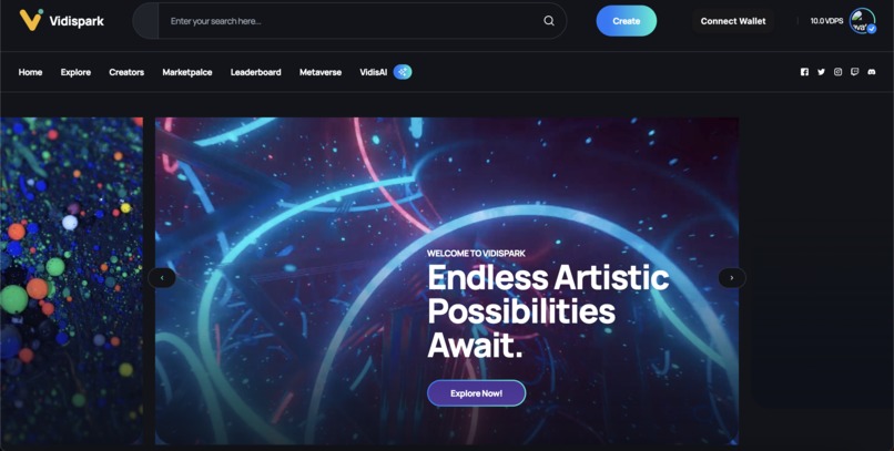 Vidispark – screenshot 5