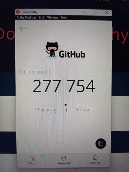 Authy – screenshot 1