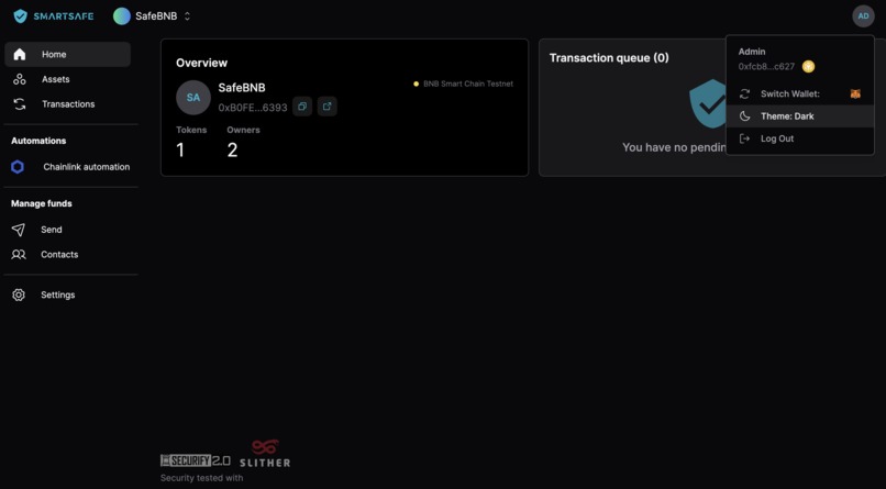 SmartSafe: The Next-Gen Gnosis Safe – screenshot 5