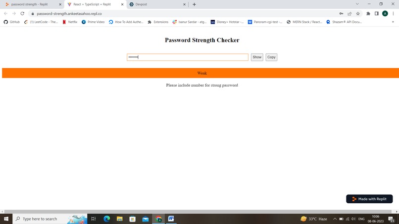 GHW-Security-Password-strength – screenshot 2