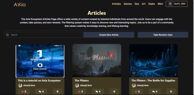 Axia Ecosystem – screenshot 6