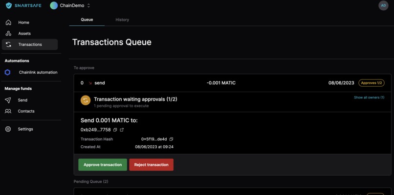 SmartSafe: The Next-Gen Gnosis Safe – screenshot 6