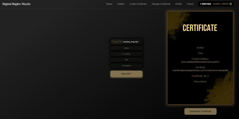 Digital Rights Maykr – screenshot 2