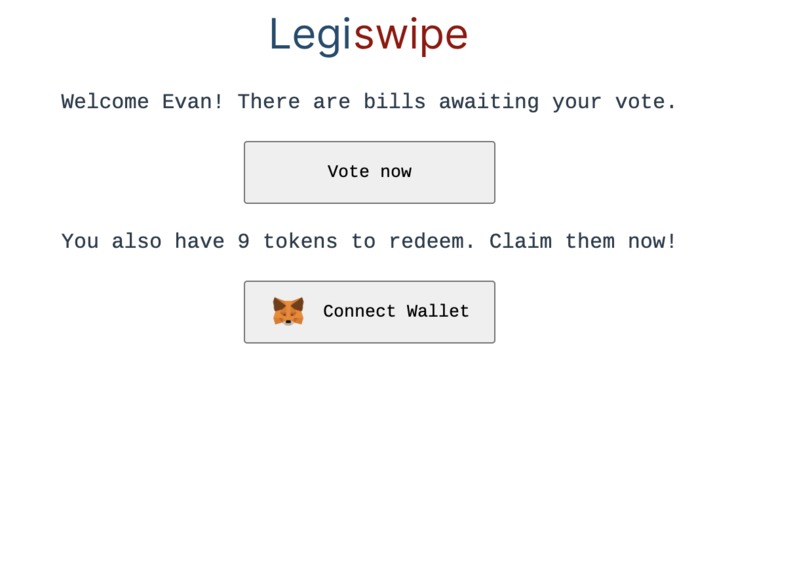 Legiswipe – screenshot 2