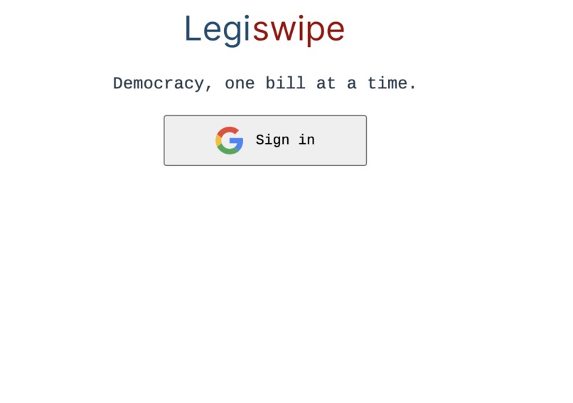 Legiswipe – screenshot 3