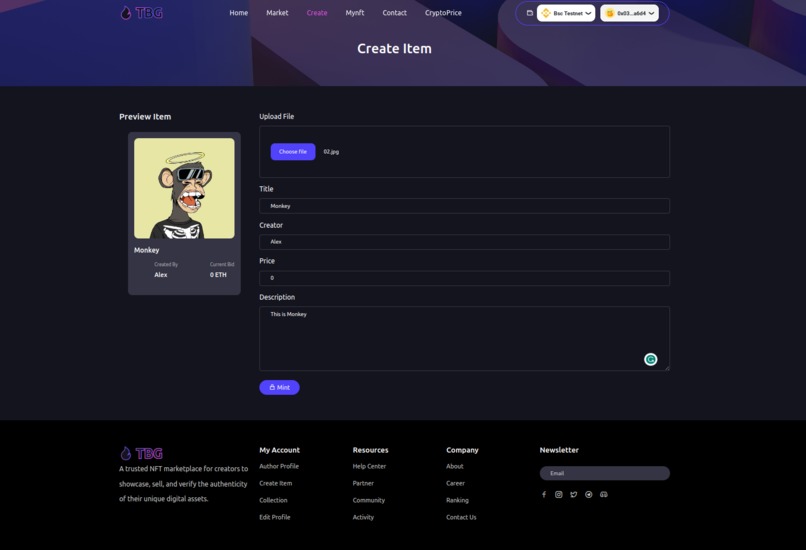The Nft Marketplace – screenshot 3