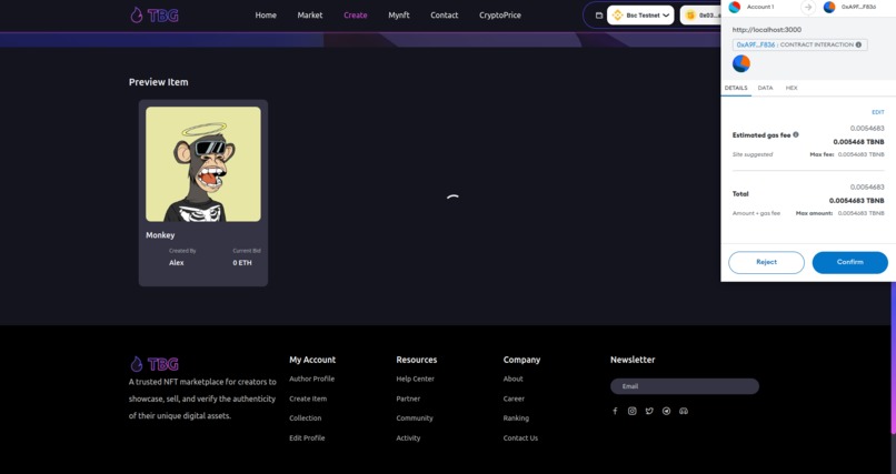 The Nft Marketplace – screenshot 5