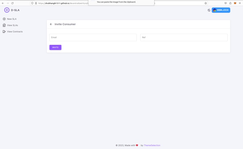 Decentralized SLA – screenshot 5