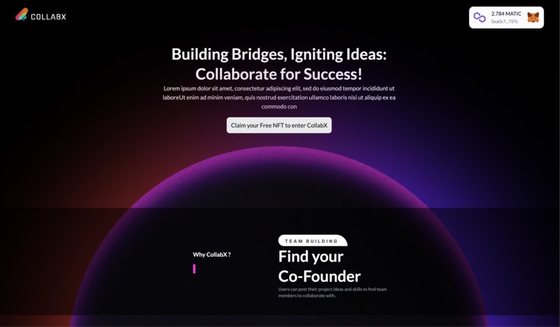CollabX – screenshot 1