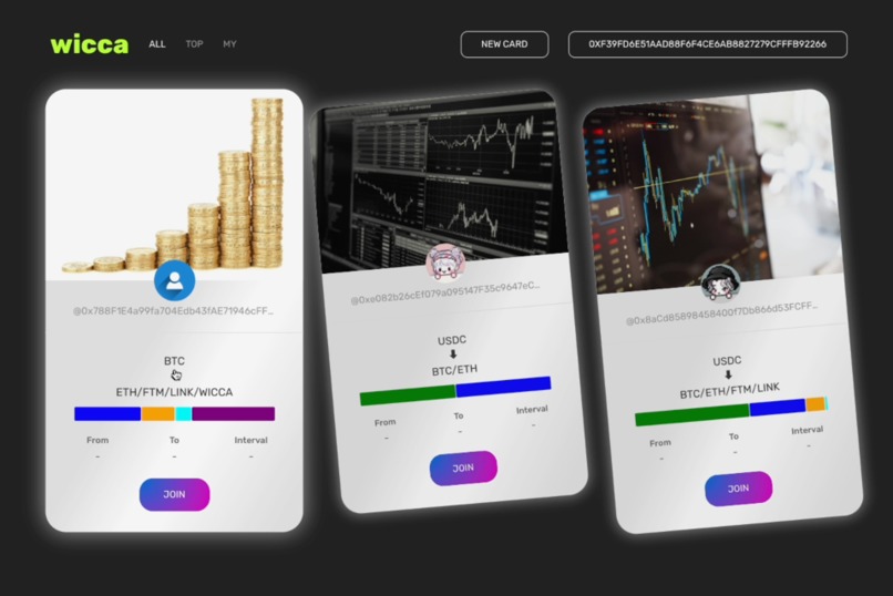 WICCA: We Invest in Crypto-Cost Averaging – screenshot 2