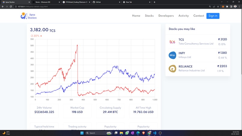 Stockex – screenshot 1