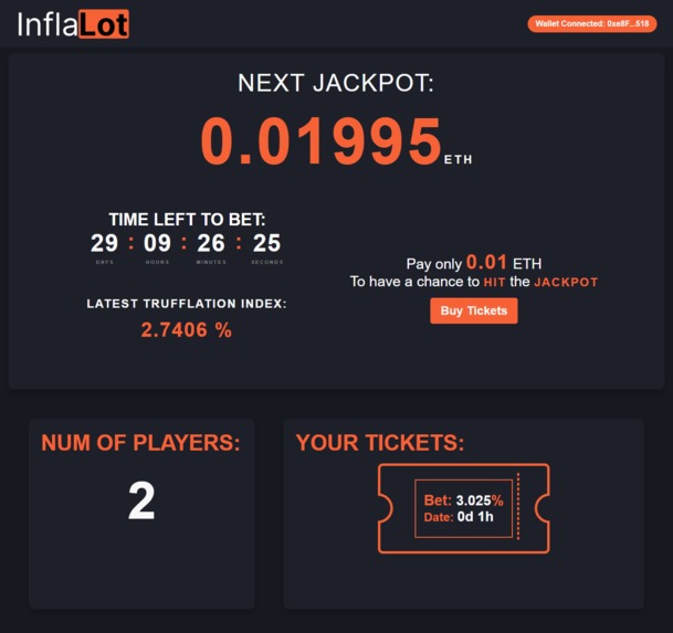 InflaLot – screenshot 1