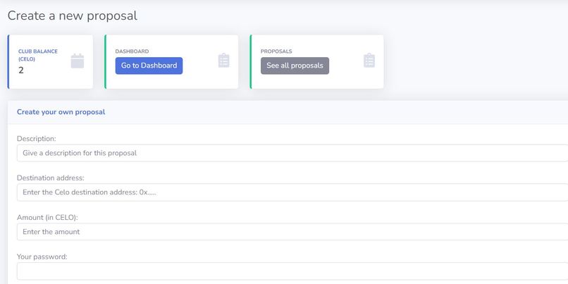 CeloClub – screenshot 3