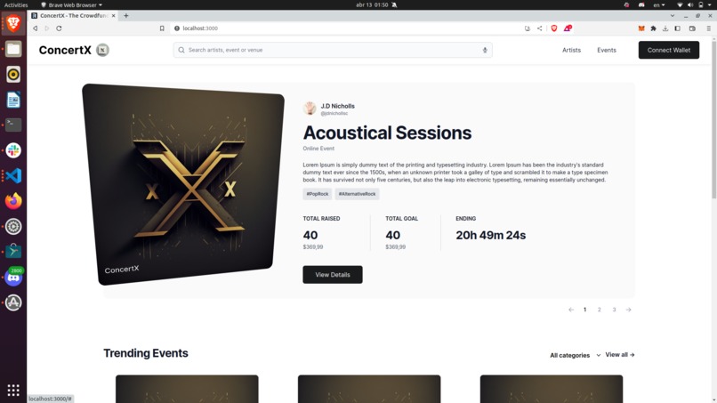 ConcertX – screenshot 4