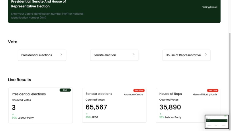 Votechain – screenshot 8