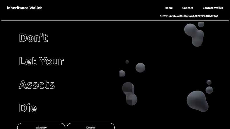 Inheritance Wallet – screenshot 1