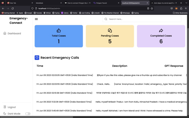 EmergencyConnect – screenshot 2