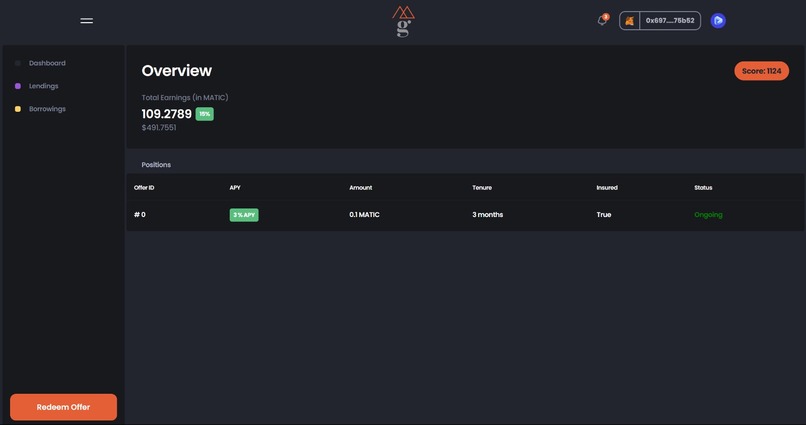 GainX DAO – screenshot 5