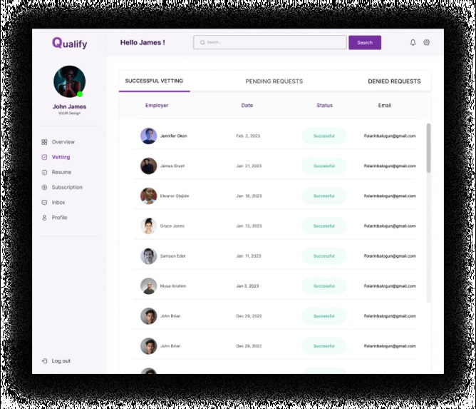 Qualify – screenshot 1