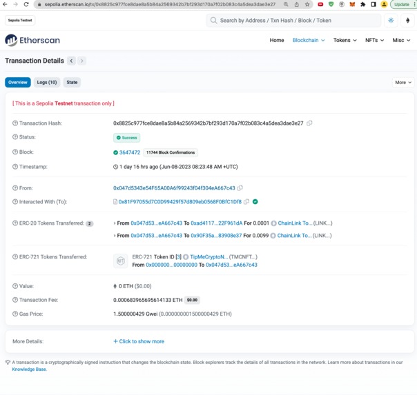 TipMeCrypto.me – screenshot 7