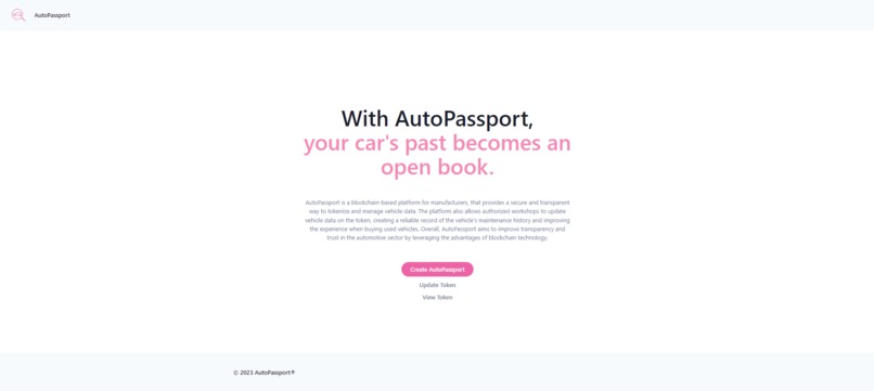 AutoPassport – screenshot 1