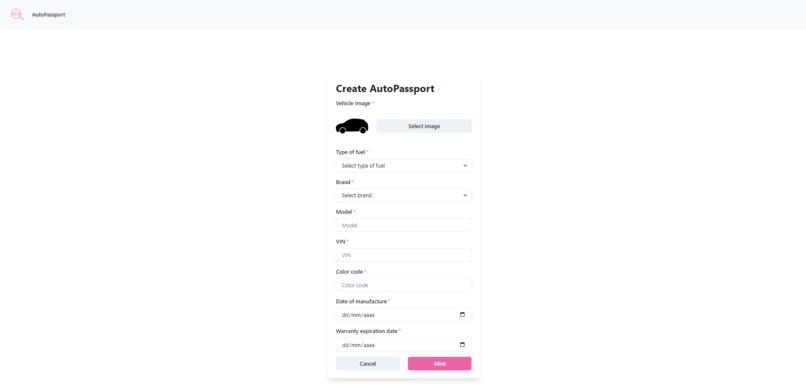 AutoPassport – screenshot 2