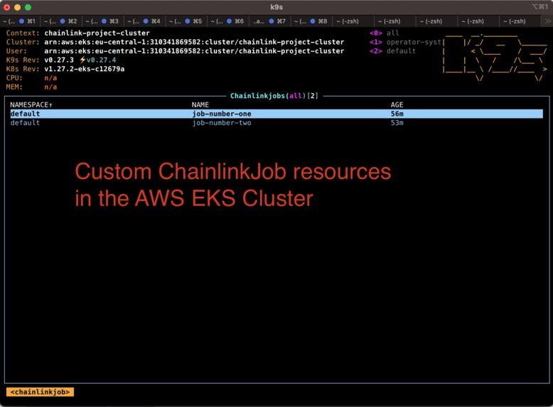 Chainlink Kubernetes Operator – screenshot 2