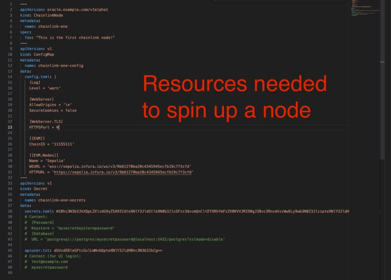 Chainlink Kubernetes Operator – screenshot 3