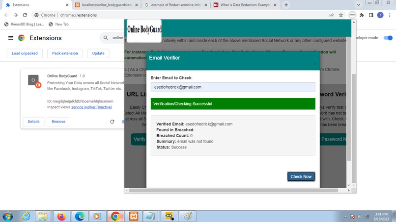 Online Body Guard – screenshot 3