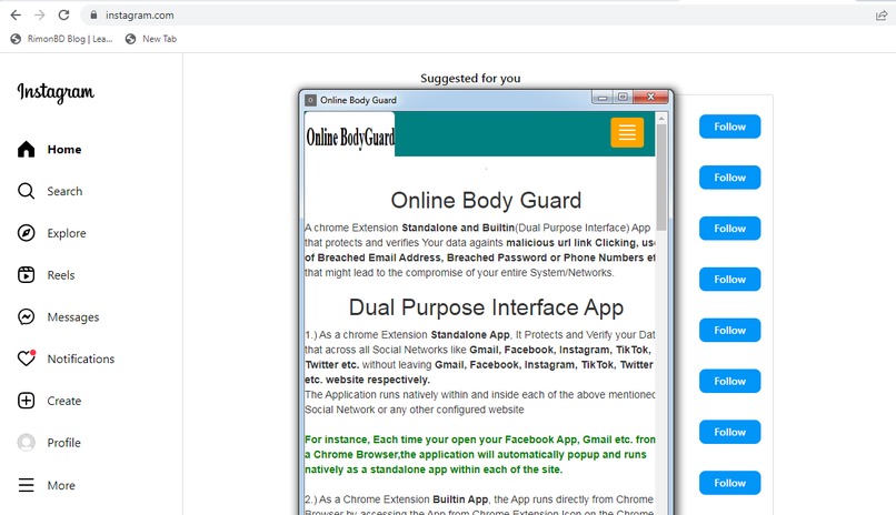 Online Body Guard – screenshot 6