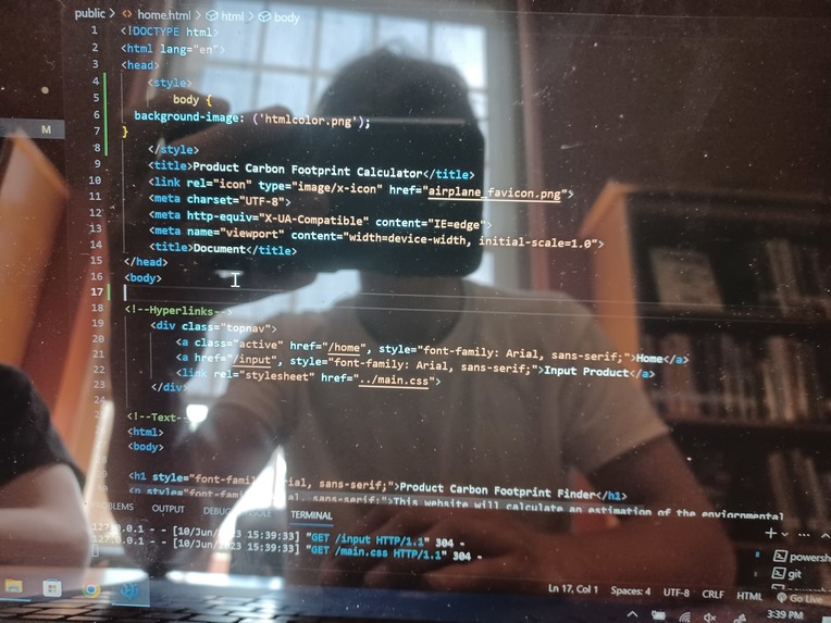 Product Carbon Footprint Calculator – screenshot 2