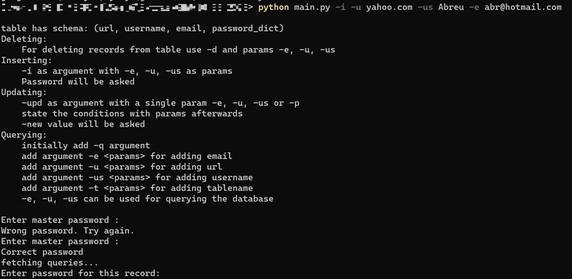 pass-secure – screenshot 2