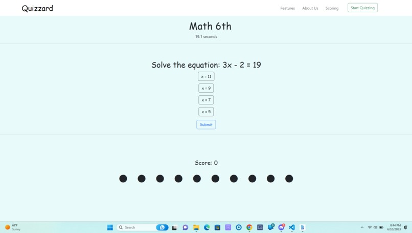 Quizzard – screenshot 1