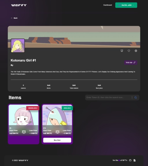 Wavvy - NFT Lending – screenshot 3