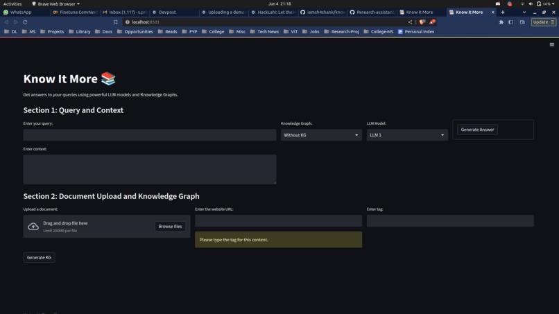 Know it more – screenshot 1