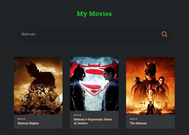 My Movies – screenshot 1