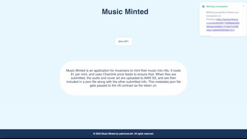 Music Minted – screenshot 4