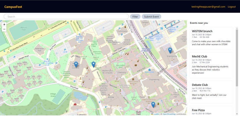 CampusFest – screenshot 1