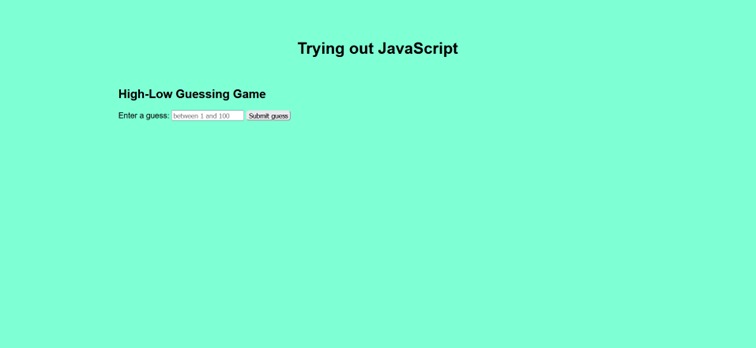 Trying out JavaScript - Exploring a new programming language – screenshot 2