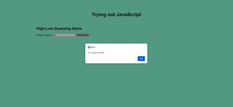 Trying out JavaScript - Exploring a new programming language – screenshot 5